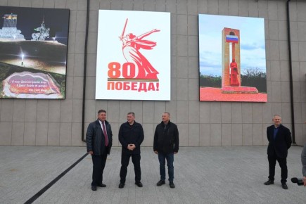 Андрей Бочаров — о работах в подшефном районе ЛНР: «Все идет в плановом порядке»