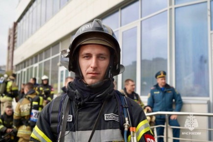 Начальник 20 ПСЧ Александр Положенцев желает всем отличного дня!